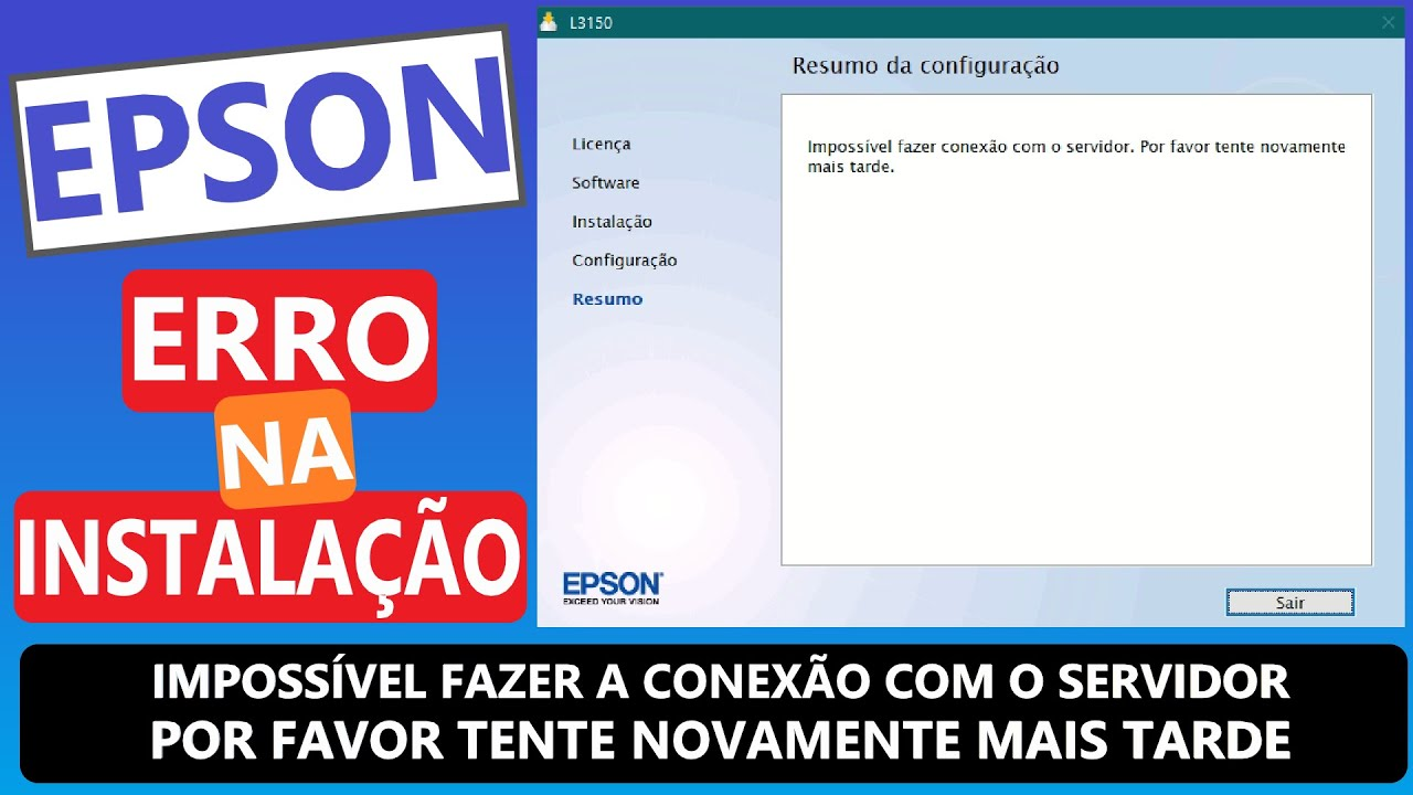 No momento, você está visualizando Impressora EPSON, problema para concluir a instalação?