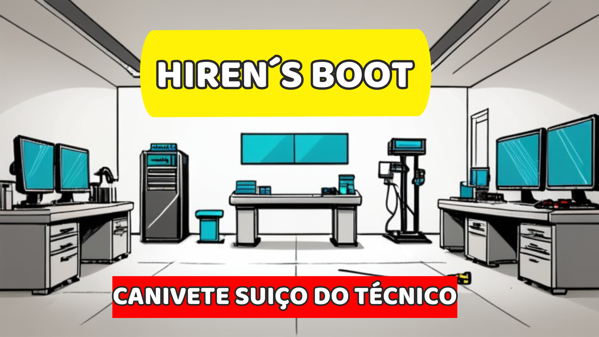 No momento, você está visualizando Hiren´s Boot, o Canivete Suíço do Técnico
