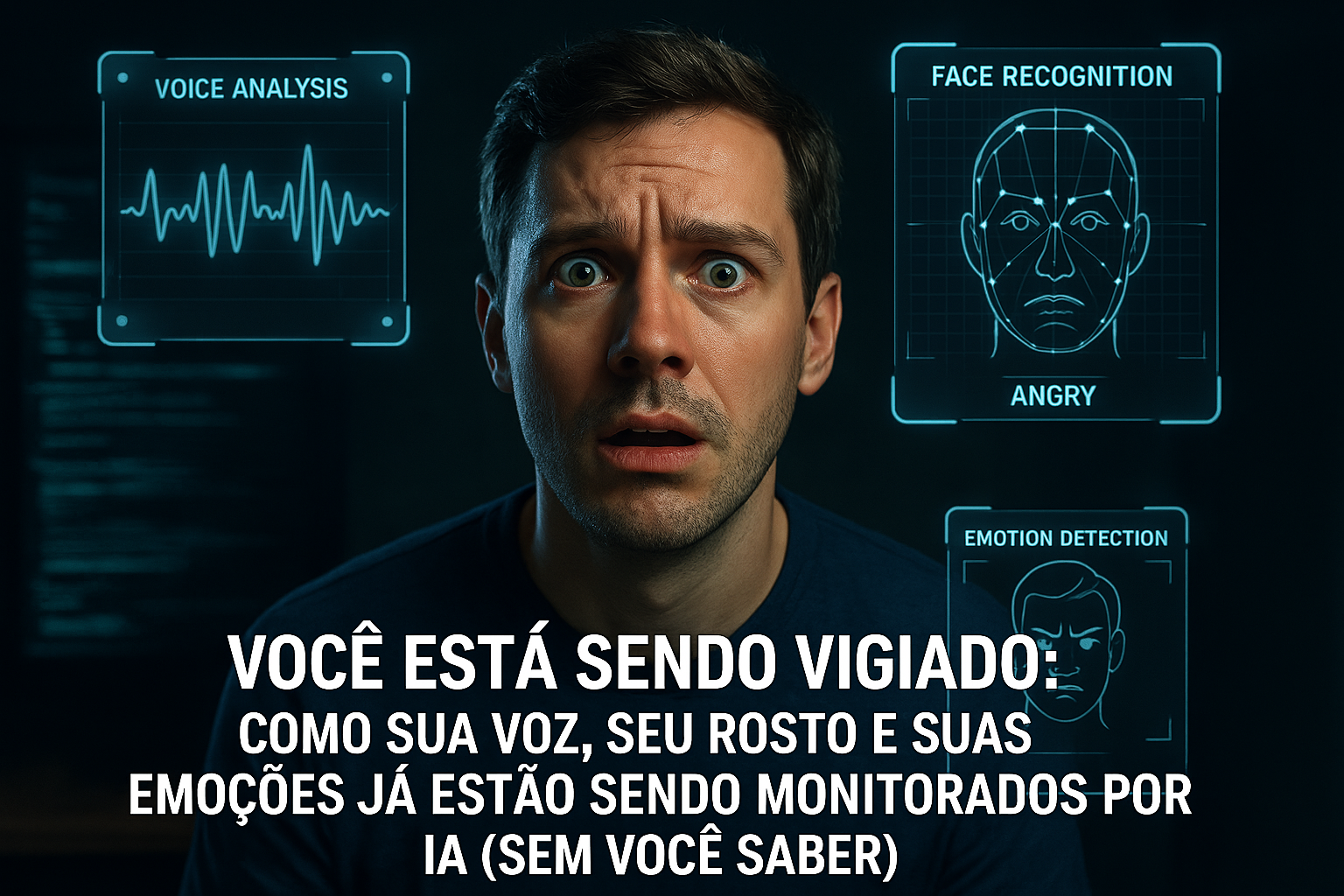 No momento, você está visualizando Você Está Sendo Vigiado: Como a Sua Voz, Rosto e Até Emoções Estão Sendo Usados por Empresas de Tecnologia