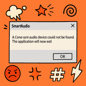 Leia mais sobre o artigo Erro Conexant Audio Device Could Not Be Found. Resolva Agora!