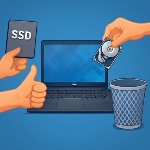 Leia mais sobre o artigo Como Instalar um SSD e Clonar Seu Notebook Dell Inspiron.